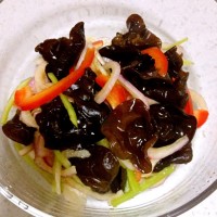 洋葱拌木耳(养生版)的做法图解4