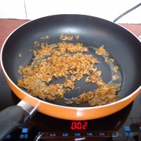 虾米炒杏鲍菇的做法图解3