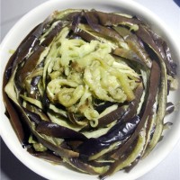 手撕茄子的做法图解9