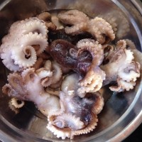爆炒小章鱼的做法图解3