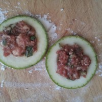 西葫芦酿肉饼的做法图解7