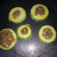 西葫芦酿肉饼的做法图解8
