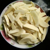 炒茭白的做法图解3