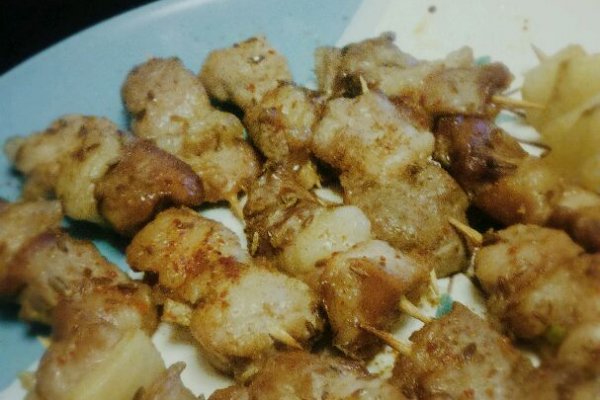 烤羊肉串 家庭小烤箱制作的做法