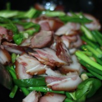 蒜薹猪头肉的做法图解6