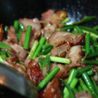 蒜薹猪头肉的做法图解7