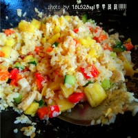 魂牵梦萦:香甜菠萝饭的做法图解14