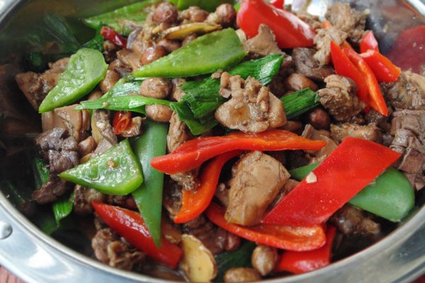 干锅兔肉的做法
