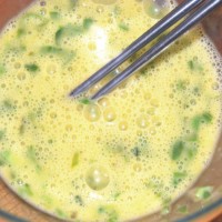 香椿炒蛋的做法图解5
