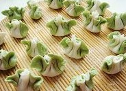 翡翠虾饺的做法图解8