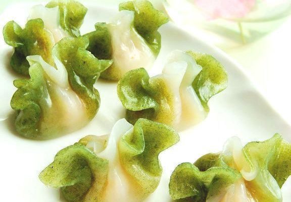 翡翠虾饺的做法