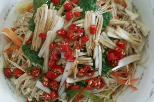 葱油双丝的做法