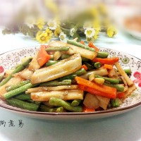 藕条炒豆角的做法图解11