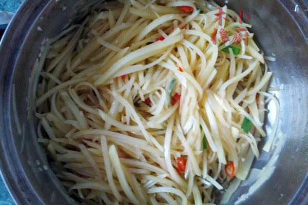 凉拌土豆丝的做法