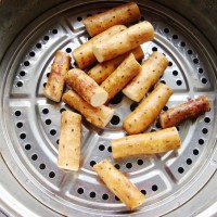 蒸铁棍山药的做法图解2