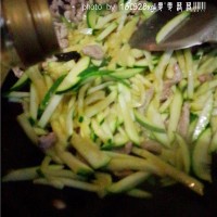 南瓜肉丝的做法图解7