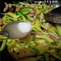 南瓜肉丝的做法图解9