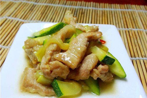南瓜肉丝的做法