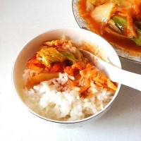 卷心菜炒西红柿鸡蛋的做法图解12