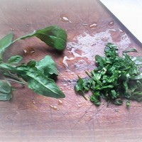 荠菜蒸蛋羹的做法图解4