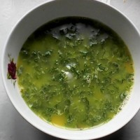 荠菜蒸蛋羹的做法图解5