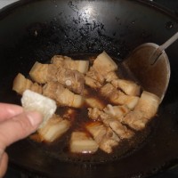 茶树菇五花肉的做法图解8