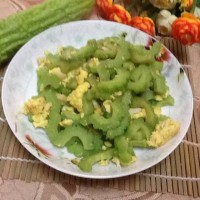 苦瓜炒鸡蛋的做法图解12