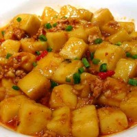 麻辣米豆腐的做法图解1
