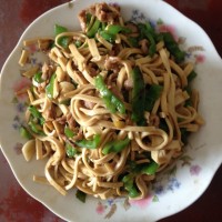 千张青椒肉丝的做法图解4