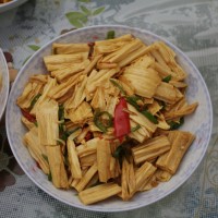 素炒腐竹的做法图解5