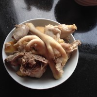 春笋山药土鸡汤的做法图解1