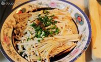 浇汁金针菇的做法图解8