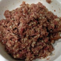 圆白菜包肉卷的做法图解1