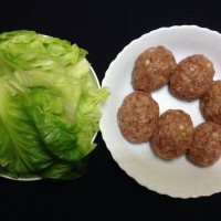 圆白菜包肉卷的做法图解3