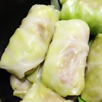 圆白菜包肉卷的做法图解4