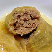 圆白菜包肉卷的做法图解9