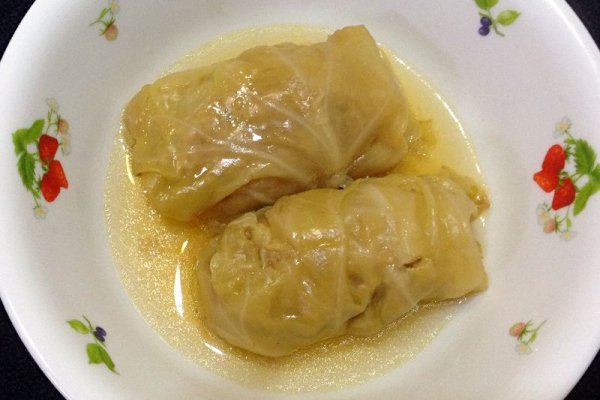 圆白菜包肉卷的做法