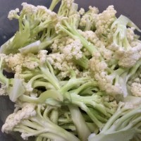 大盘花菜的做法图解1