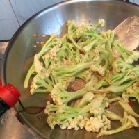 大盘花菜的做法图解4