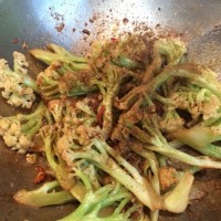 大盘花菜的做法图解5