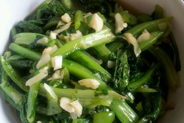 蒜蓉油麦菜的做法