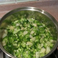 奶酪西兰花土豆浓汤的做法图解7