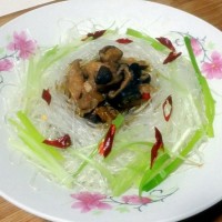 蒸粉丝香菇鸡肉的做法图解8