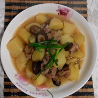土豆炖排骨的做法图解5