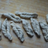 排骨土豆粘卷子~的做法图解14