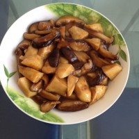 香菇烩鲜笋的做法图解7