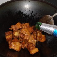 百叶结红烧肉的做法图解6