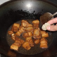 百叶结红烧肉的做法图解8