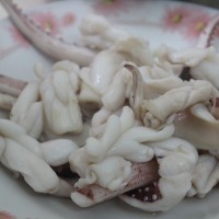 西兰花炒鱿鱼的做法图解6