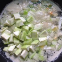丝瓜节瓜咸蛋汤~夏至降火例汤的做法图解5